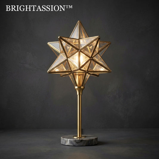 🌟Brightassion™ THE NOVA PRISM STAR LAMP "Do not merely illuminate a room; mesmerize it. By enclosing light within a meticulously crafted multi-pointed star, we transform a simple bulb into a captured supernova."